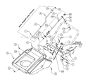 Page B Diagram and Parts List for 316E162-401 1996 Yard Man Snow Blower